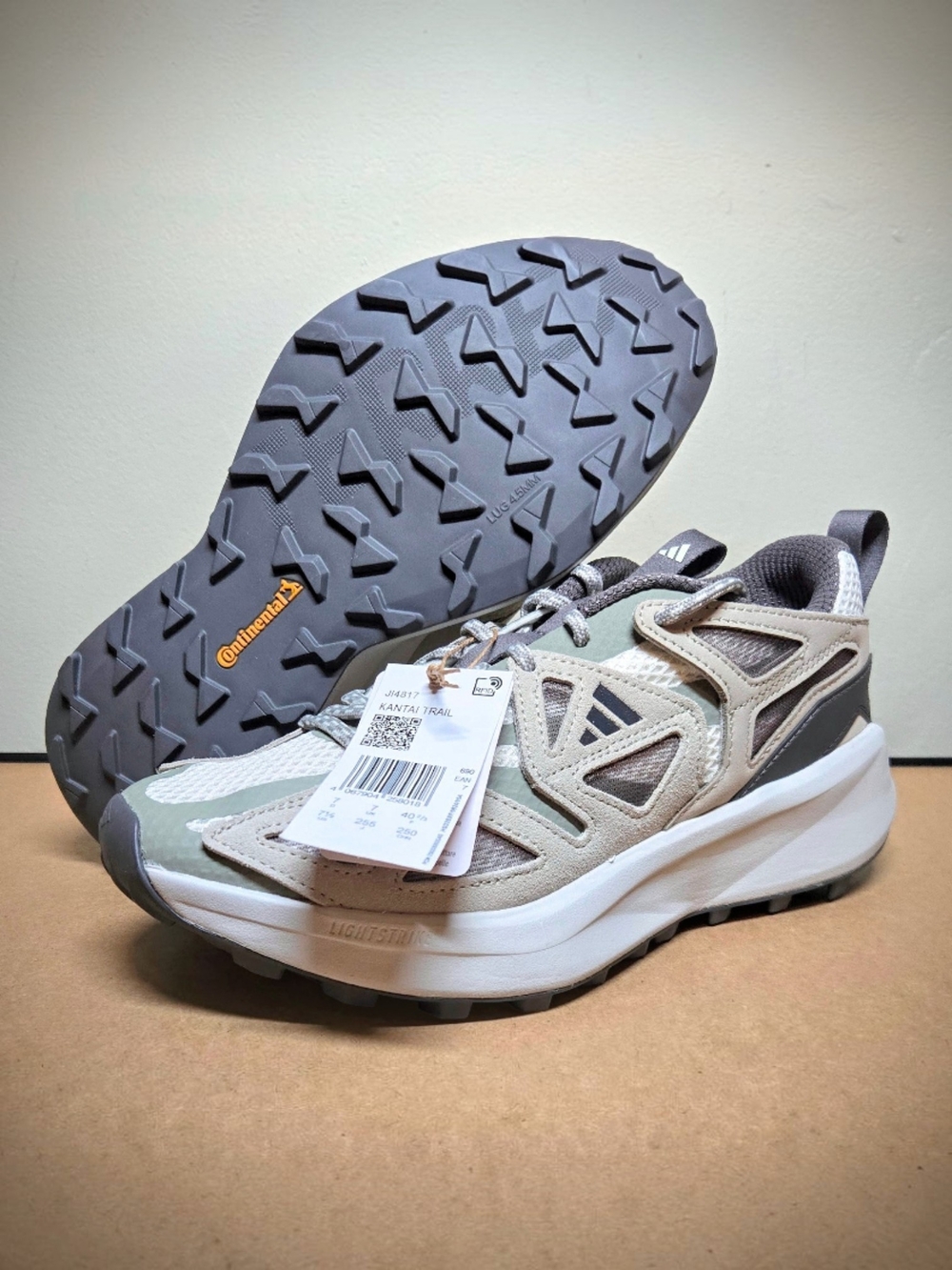 NEW $120 Adidas Mens 7.5 Kantai Trail  Sneakers Athletic Shoes Hiking/Casual